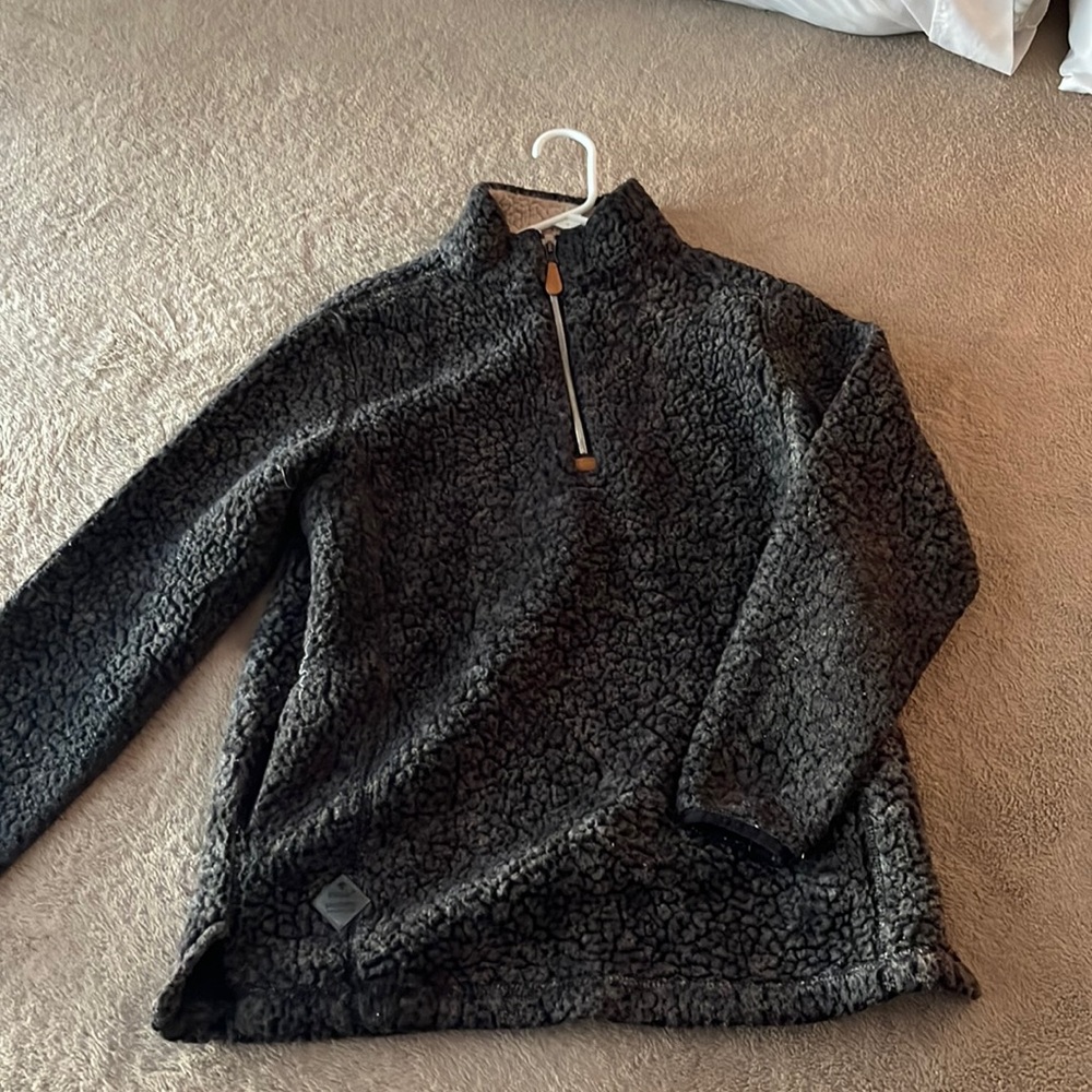 Half zip simply southern Sherpa